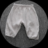 Cotton linen harem pants