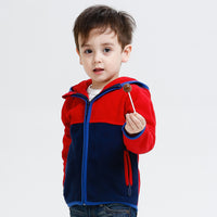 Spring And Autumn New Cardigan Hooded Children's Boy Jacket