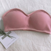 Strapless tube top