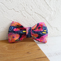 Dog collar collar flower bow