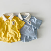 Short Sleeve Shorts Suit For Baby