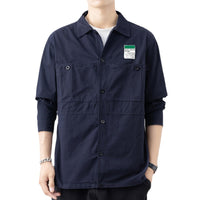 Business Cotton Shirt Men's Coat