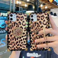 Classic Leopard Print All-inclusive TPU Soft Shell Phone Case