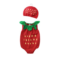 Baby bag fart clothes fruit romper
