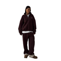 All-matching Comfortable Letter Crew Neck Terry Sweater