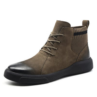 Martin Boots Men's High-Top Leather Short Boots Winter