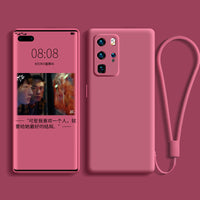 Liquid silicone fine hole phone case