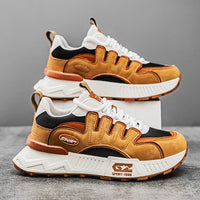 Fashion Personality Mesh Casual Dad Shoes Men