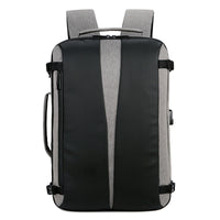 Men's Backpack Oxford Cloth Backpack USB Waterproof Travel Bag