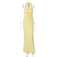 Women's Sexy Knotted Hollow-Out Dress