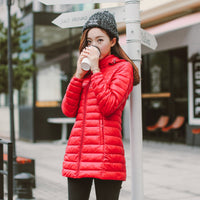 Womens Stylish Casual Slim-fit Cotton-padded Jacket