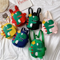 Happy Crown Dinosaur School Bag Backpack