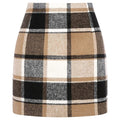 Plaid Woolen Skirt For Children