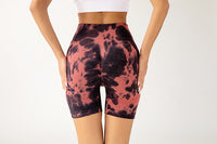 Fashion Women's Yoga Pants Drop Dyed Shorts