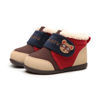 New children's velvet snow boots