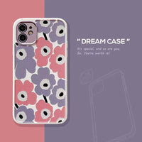 Leaf Simple Protective Shell Mobile Phone Case Anti-fall Soft Cover