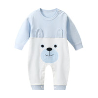 Baby Romper Long Sleeve Cartoon Printing Spring Autumn