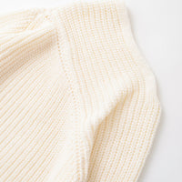 Classic Wool Blend Asymmetric Collar Sweater 4192122