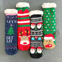 Medium tube floor socks