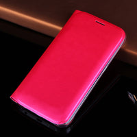 Leather case card flip phone case