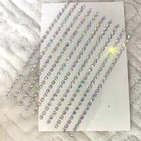 Comes With Sticky Pearl Stick-on Crystals Transparent Photo Shoot