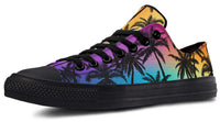 Fashion Printed Couple High Top Canvas Shoes