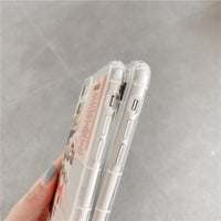 Compatible with Apple, Vintage Label David Transparent Phone Case For iPhoneSoft Silicone Cover