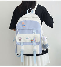 Original Niche Backpack Female High School Simple