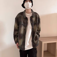 Autumn Loose Shirt Style Jacket Long-sleeved Men's And Women's Tops
