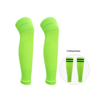 Over-the-knee Soccer Socks With Leg Guards For Fall And Winter