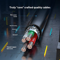 USB A Male To AM Extension Cable Straight Head N PVC