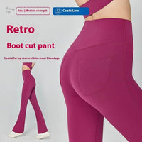 Casual Outdoor Tight Yoga High Waist Hip Lift Fitness Trousers