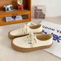 Flat-bottomed Retro Hong Kong-style Instagram-style Sneakers For Students
