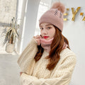 All-match Biker Plus Velvet Warm And Windproof Knitted Woolen Hat