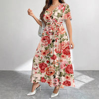 Women's Bohemian Minimalist Fashionable Casual Dress