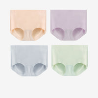 No Mark Underwear Pure Cotton Antibacterial High Waist Hip Lifting