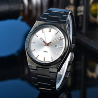 New Simple, Elegant, And Stylish Quartz Mens Watch With Steel Band