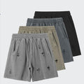 High Street Ins Washed And Worn Dyed Straight Shorts