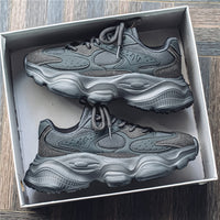 Chunky Soled Dad Sneakers With A Mesh Upper For A Casual Sporty Look