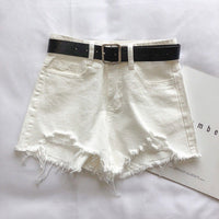Spicy Girl Denim Shorts Arrival Slimming High-Waisted Style