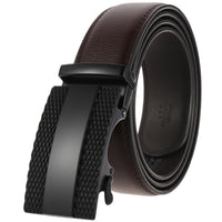 New Men's Automatic Buckle Casual Leather Belt