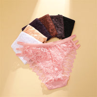 Women's Underwear Lace Cotton Stitching Low Waist