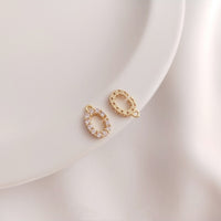 26 English Letter Pendant Earrings Necklace Bracelet Accessories
