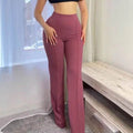 Hot Selling Casual Pants New Fashionable Slim Fit High Waist Wide Leg Women's Pants