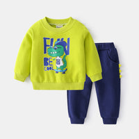Spring Fashion Children's Casual Round Neck Suit
