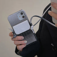Gradient Diagonal Card Package Mobile Phone Case