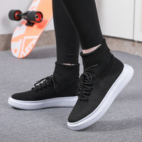 Fly-knit Socks Shoes Stretch Casual Shoes Breathable