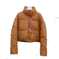 Down Jacket Women's Short Stand-up Collar Thick