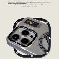 Technology Style Magnetic Suction Trend Frosted Drop-resistant Phone Case