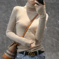 Lapel Women's Slim Bottoming Sweater